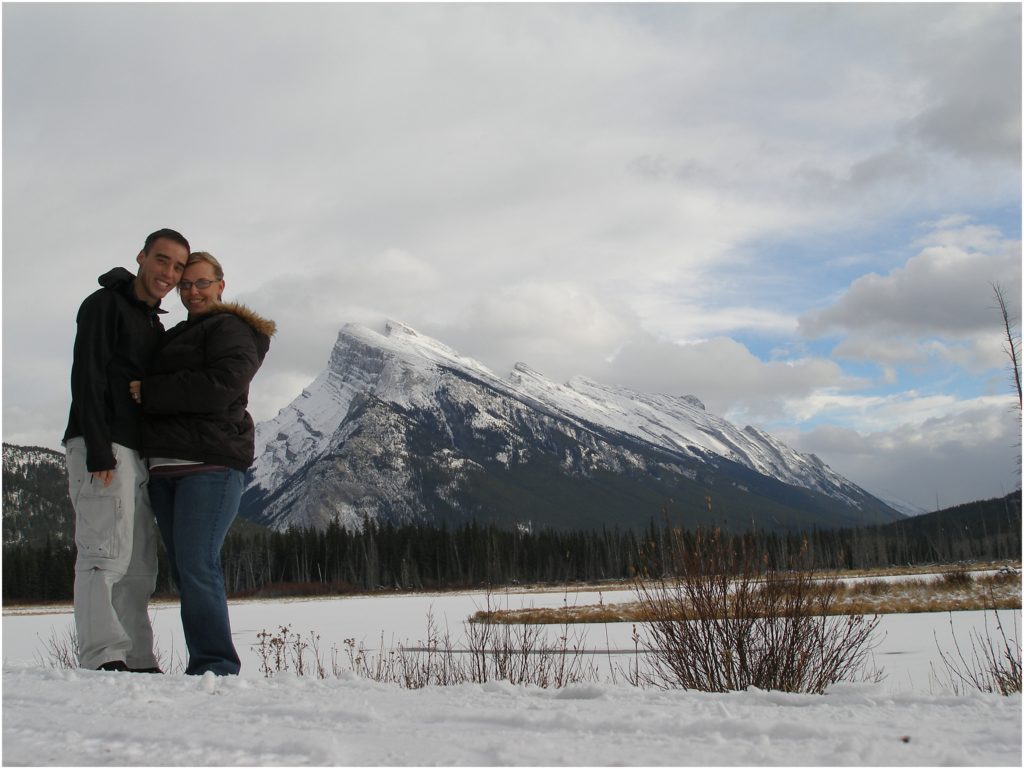 My first visit to Canada, this is Mt. Rundle in Banff Alberta Canada