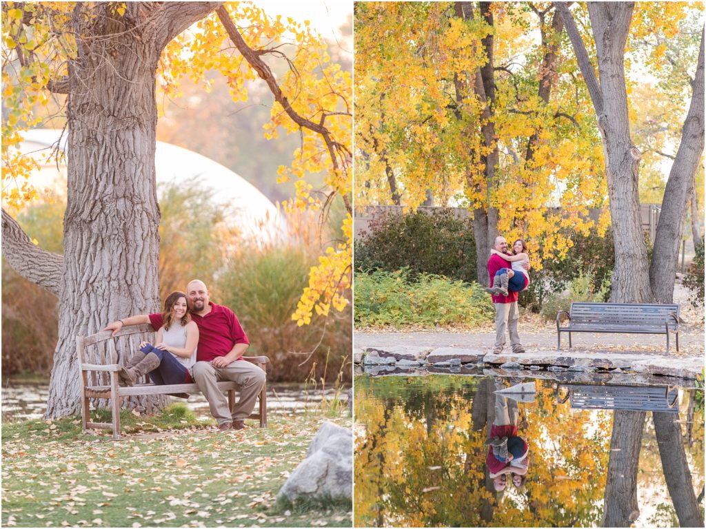 Fall Engagement Session at Hudson Gardens