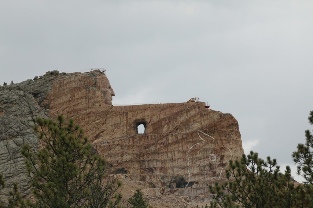 Crazy Horse Memorial in South Dakota