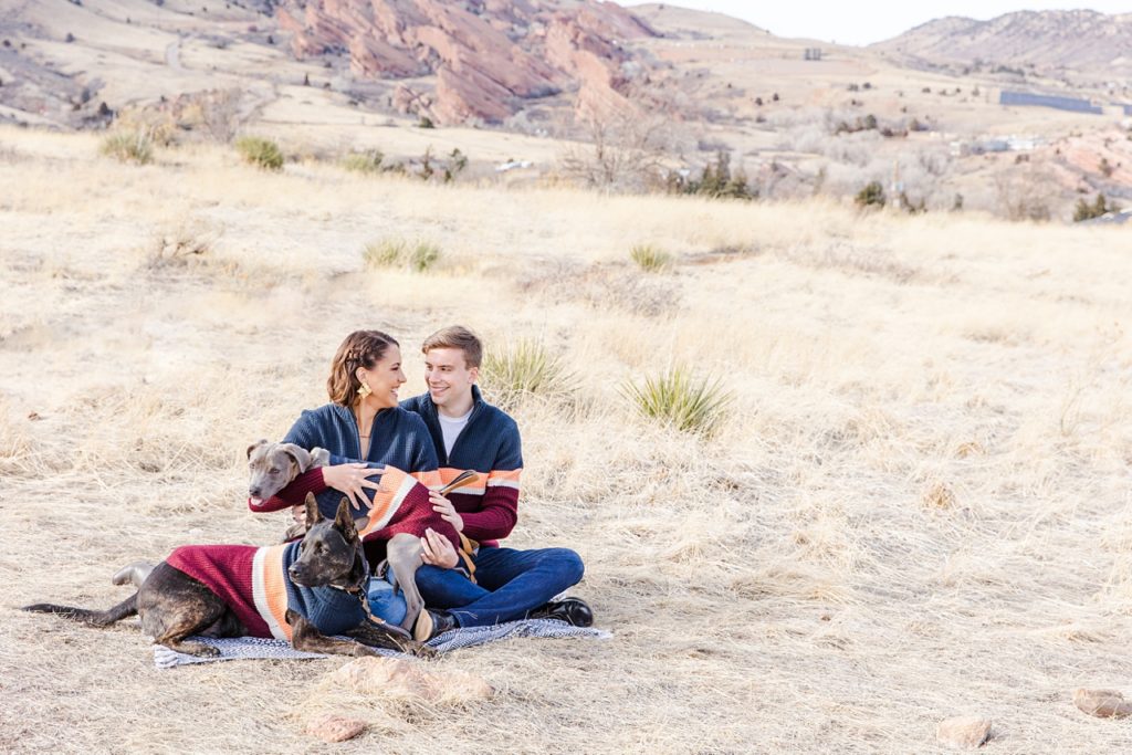 Colorado Engagement Session with Red Rocks