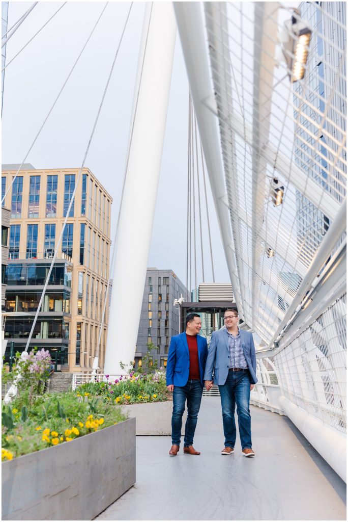 Dalton and Bin Downtown Engagement Session