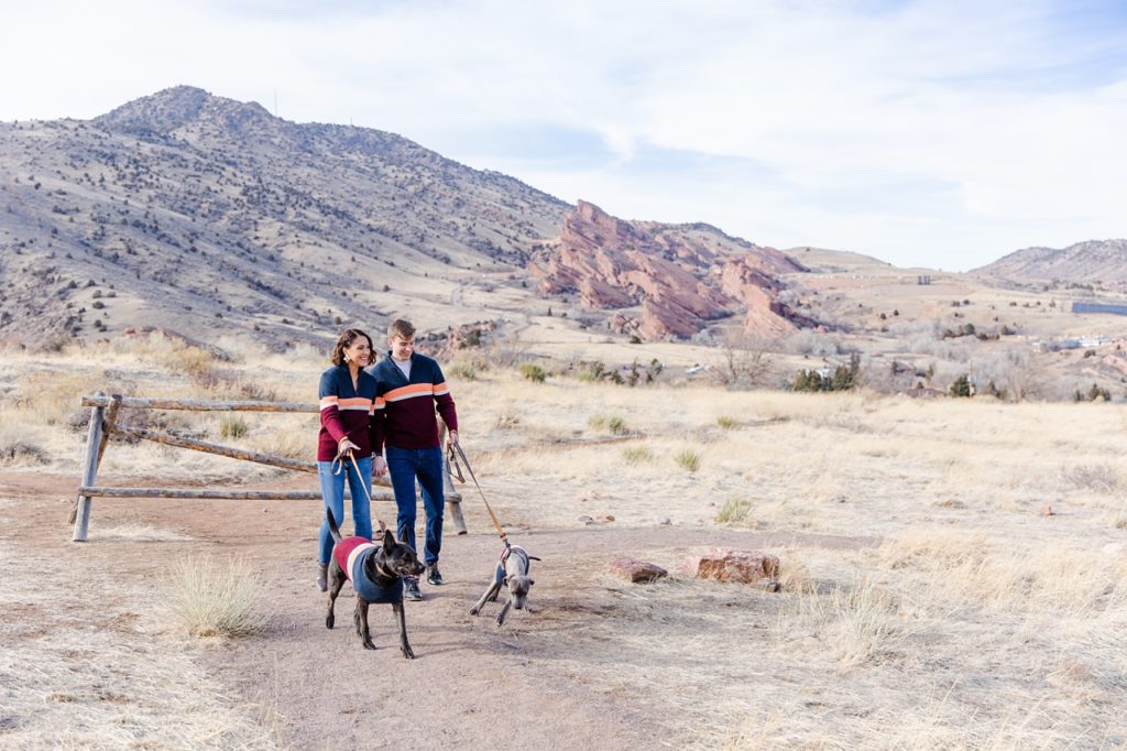 Colorado Engagement Session with Red Rocks