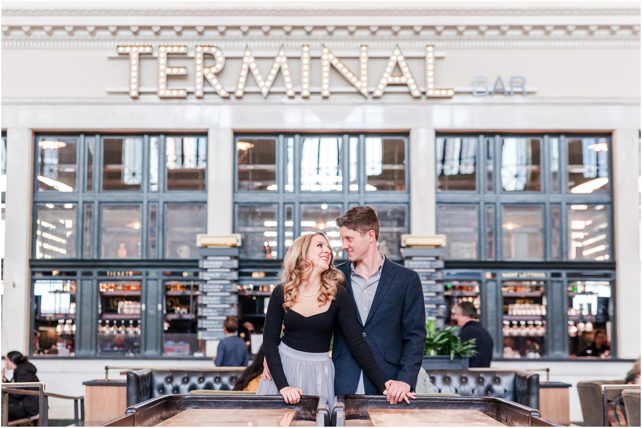 Cara Red Rocks Kevin and Cara's Union Station and Red Rocks Engagement